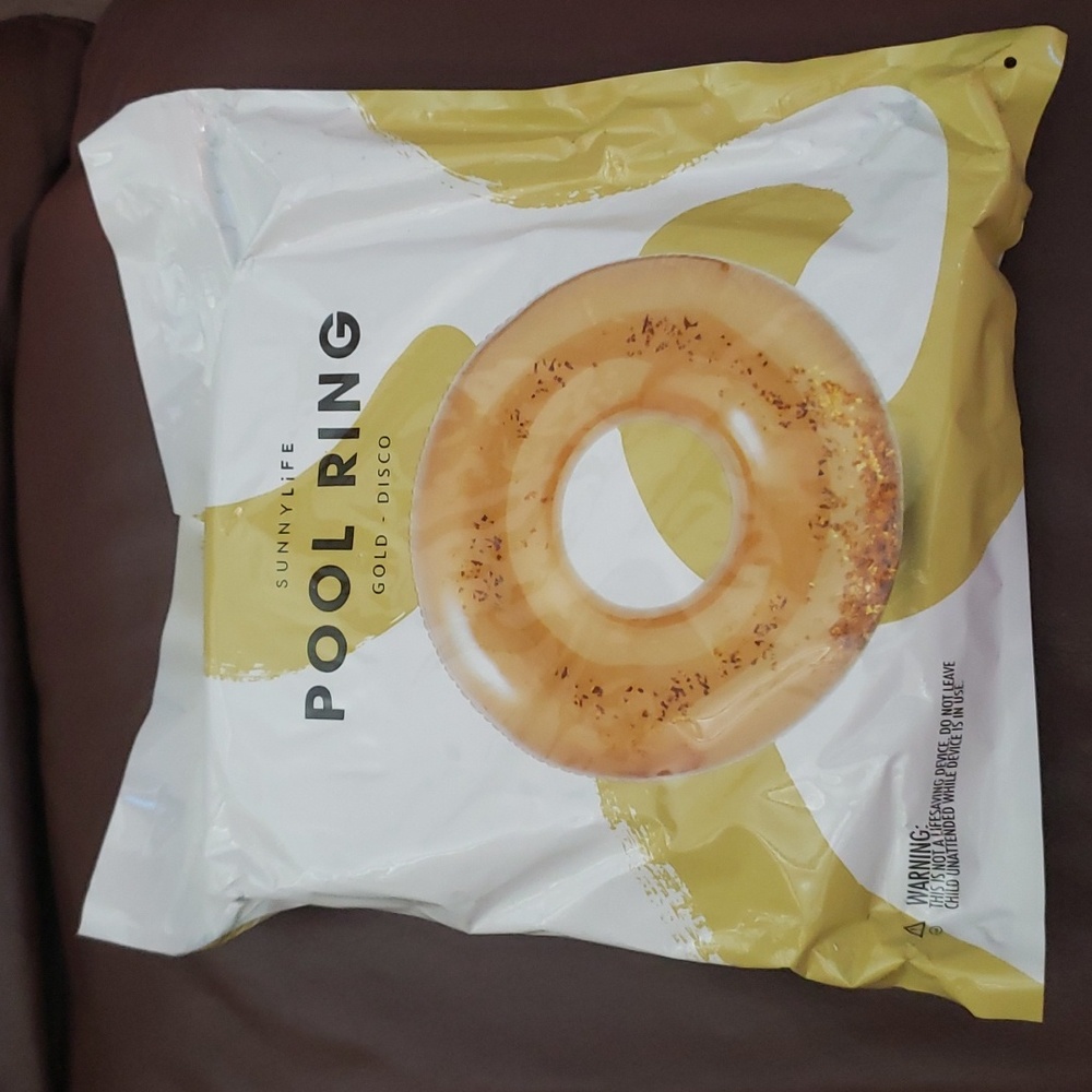 SUNNYLIFE POOL RING GOLD